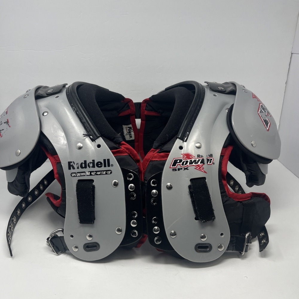 RIDDELL POWER Football Shoulder Pads SPX QB/WR Med 42"-44"/ 18"-19"